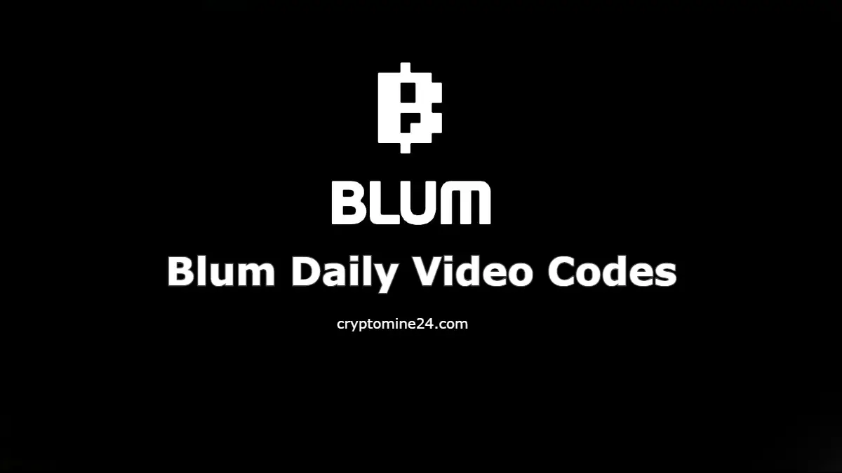 Blum daily video codes